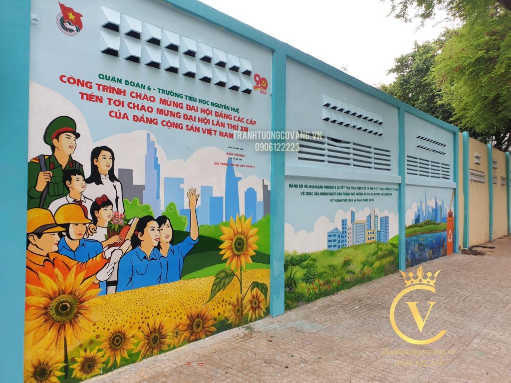 Vẽ tranh tường tại Phú Xuyên  Vẽ tranh tường 3D đẹp giá rẻ nhất tại Hà Nội   Thi công trọn gói